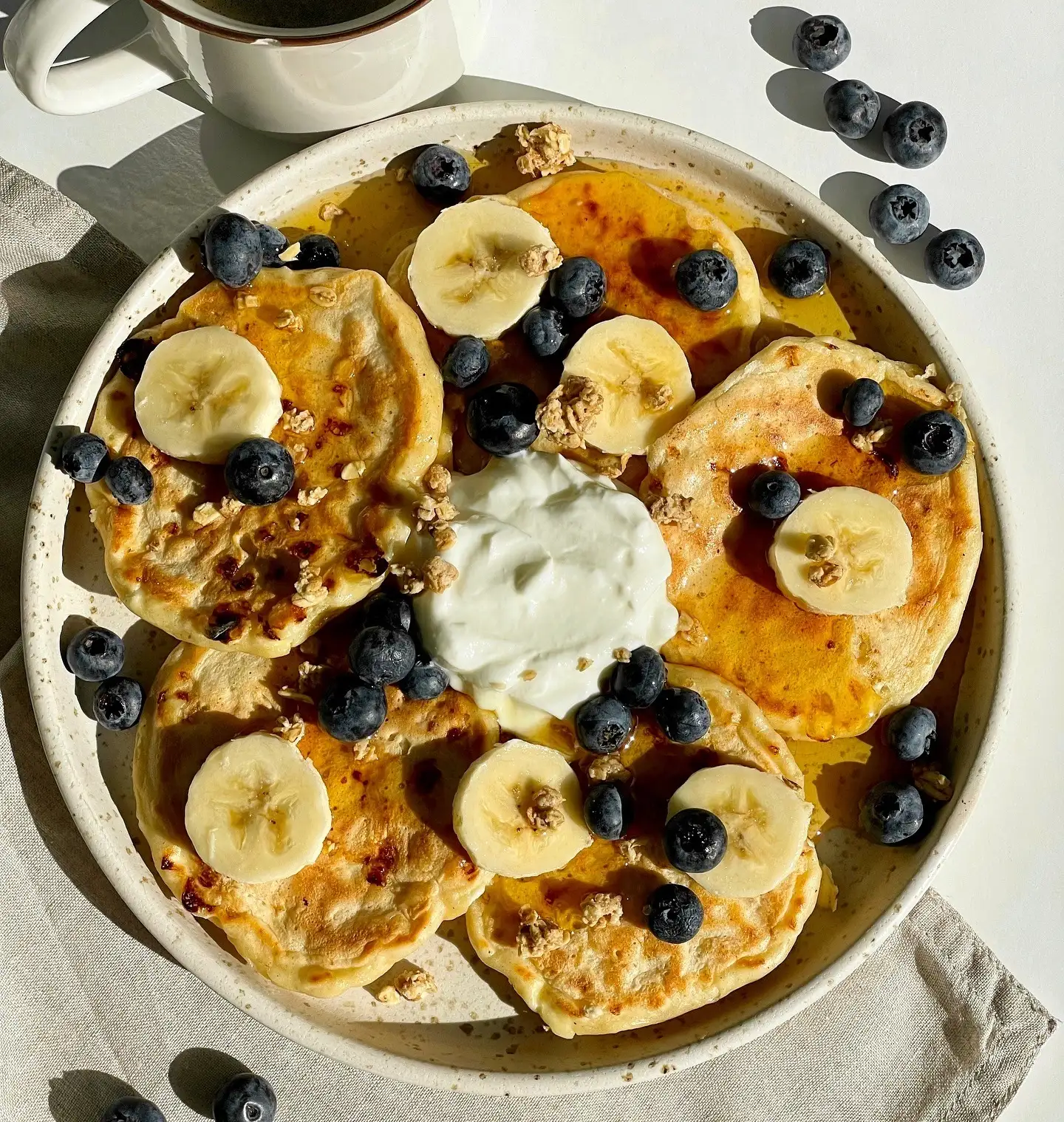 Cottage Cheese Pancakes
