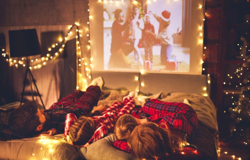 Cozy Family Movie Night