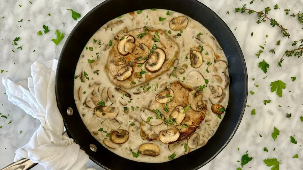 Cream of Mushroom Pork Chops