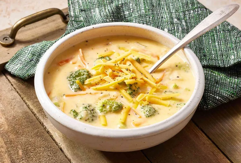 Creamy Broccoli Cheddar Soup