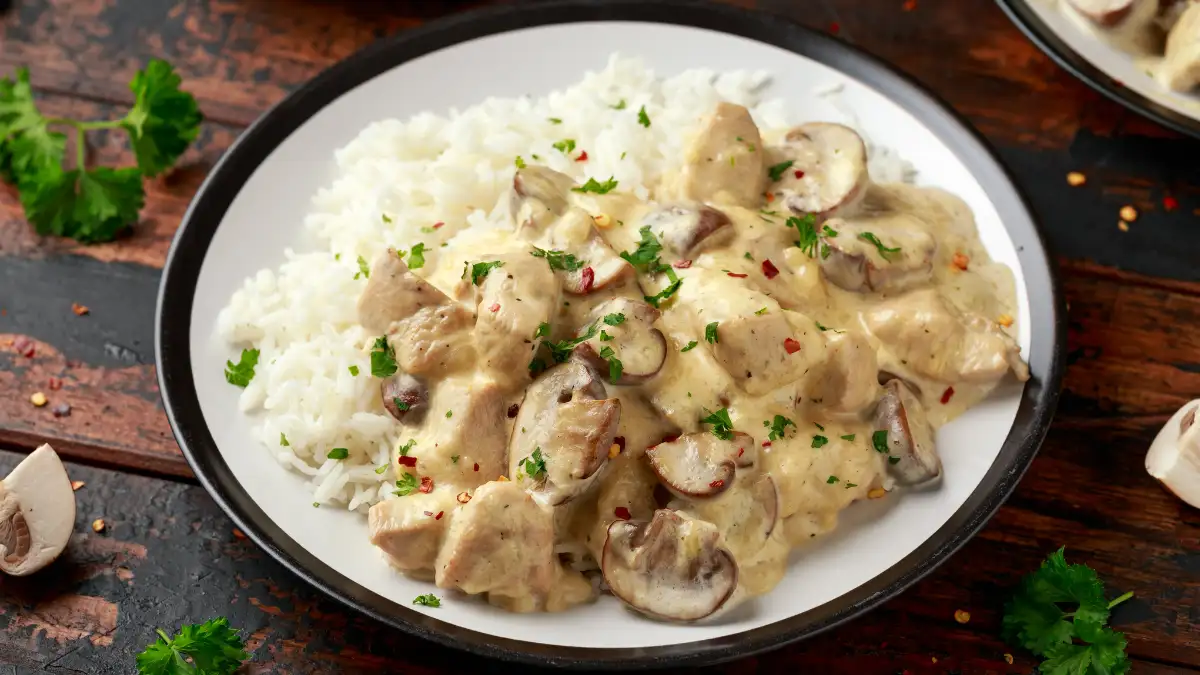 Creamy Chicken and Rice Casserole