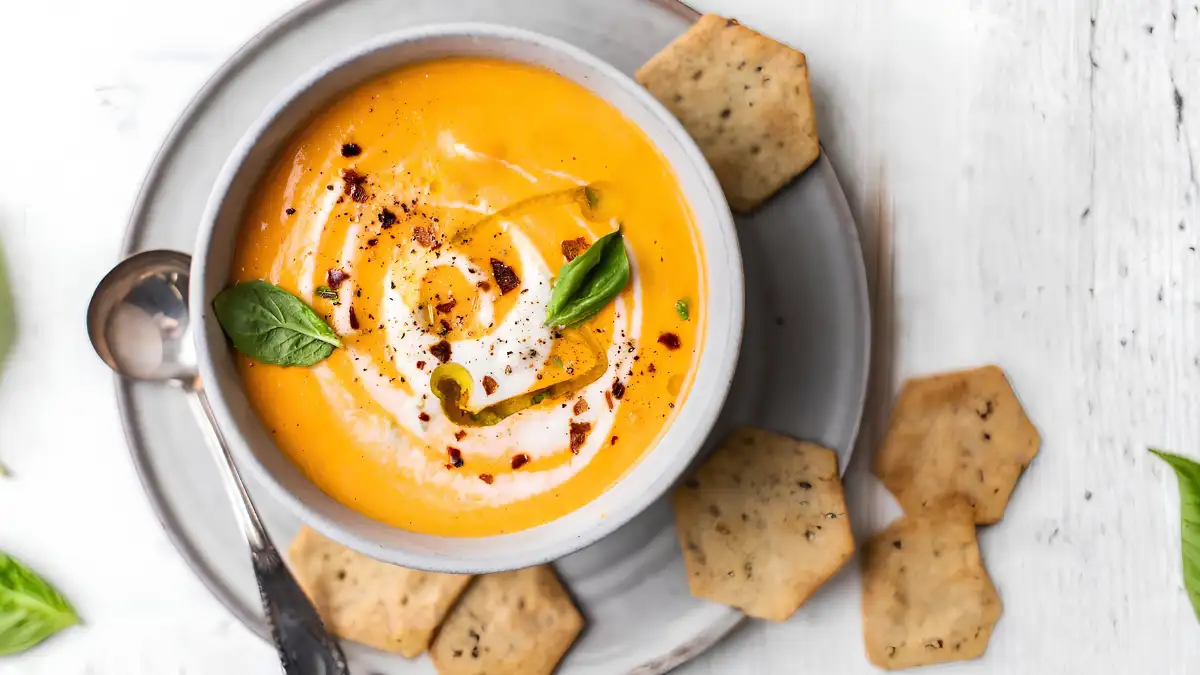 Creamy Tomato Basil Soup