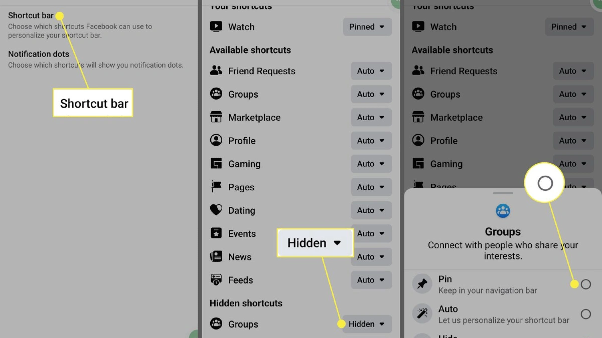 Create Shortcuts to Any Hidden Setting