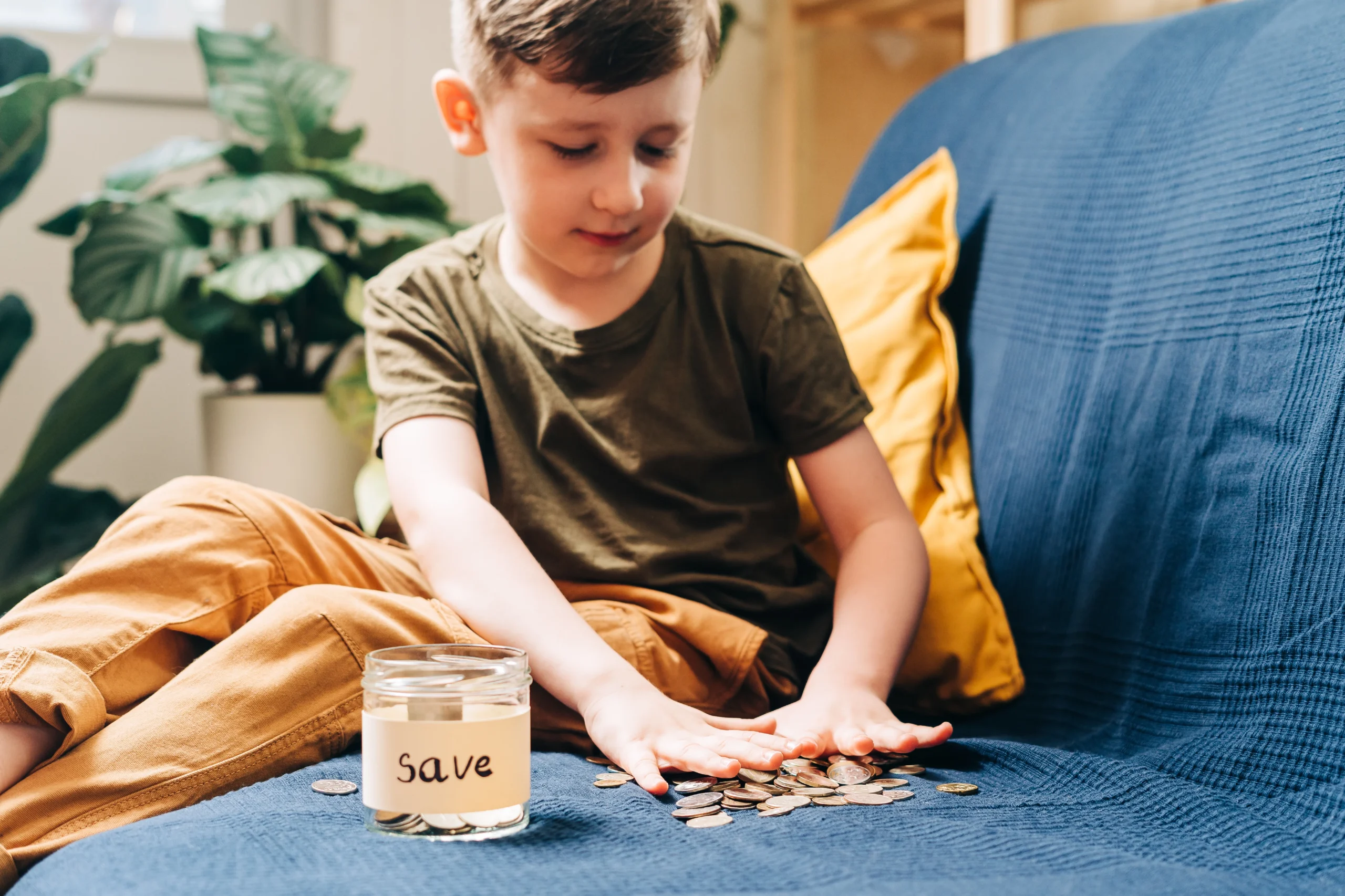 Create a Clear Jar Savings System