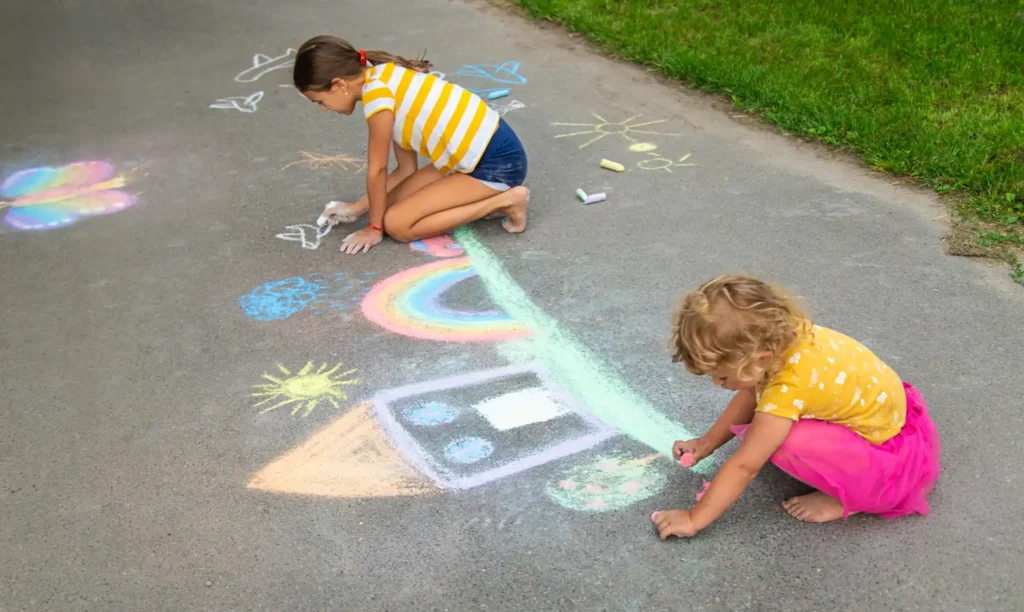 Creative Sidewalk Chalk Art