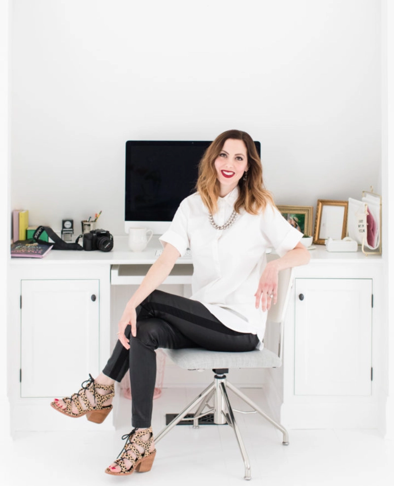 Crisp White Button-Up