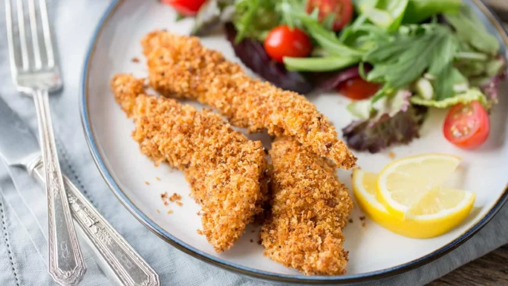 Crispy Baked Fish Sticks