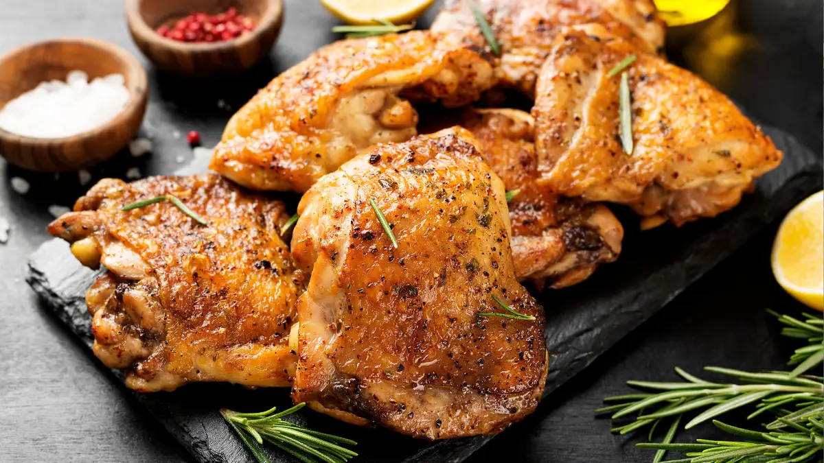 Crispy Skillet Chicken Thighs