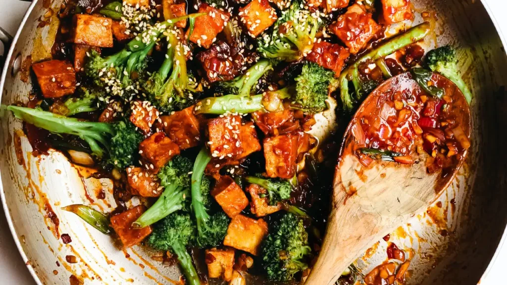 Crispy Tofu Veggie Stir