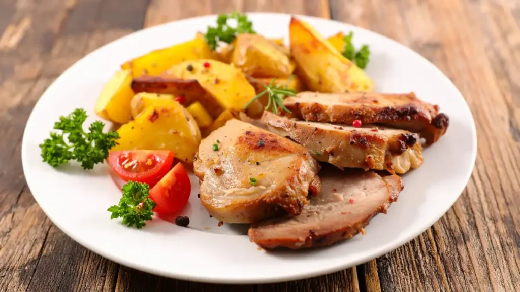 Crockpot BBQ Chicken and Potatoes