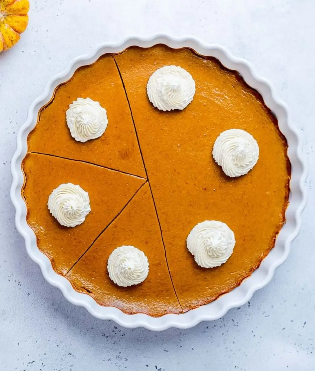 Crustless Pumpkin Pie