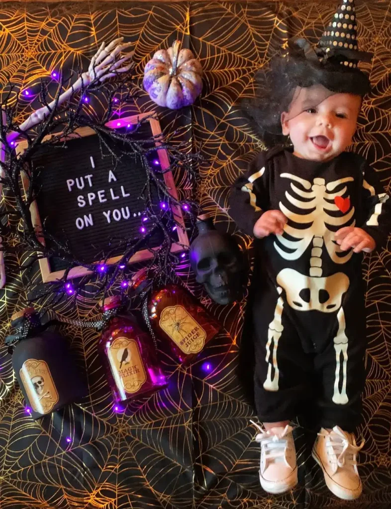 Dotted Witch Hat With Tulle