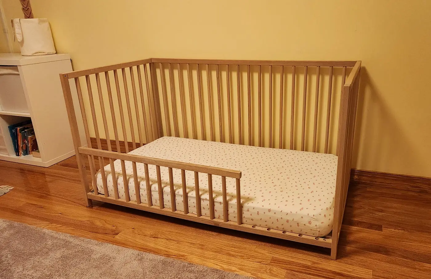 Drop the mattress to its lowest setting