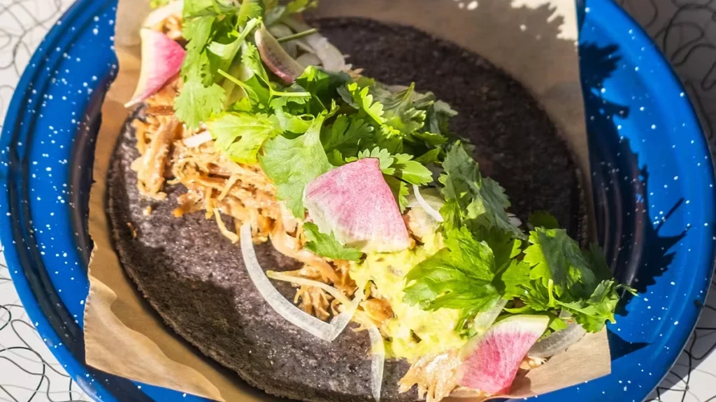 Duck Carnitas Tacos with Orange