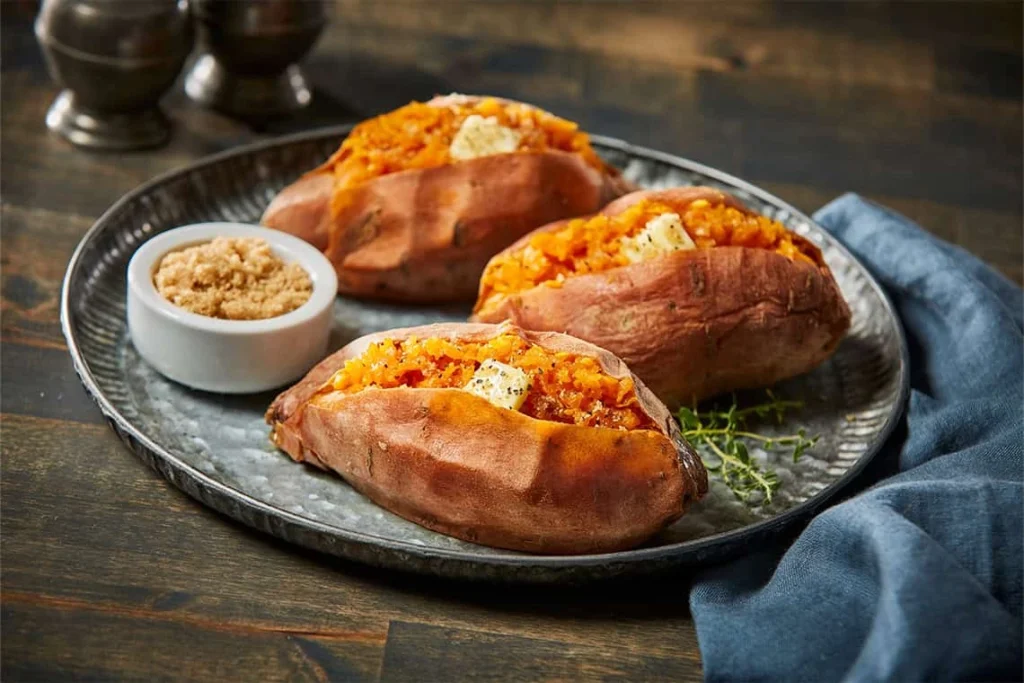 Easy Baked Sweet Potato