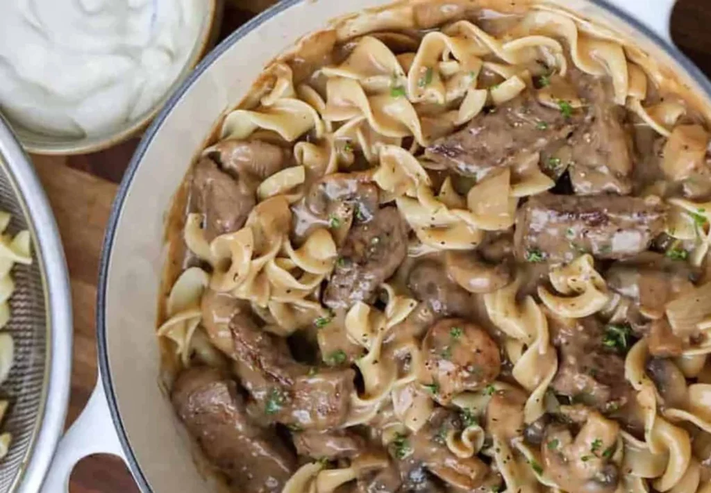 Easy Beef Stroganoff