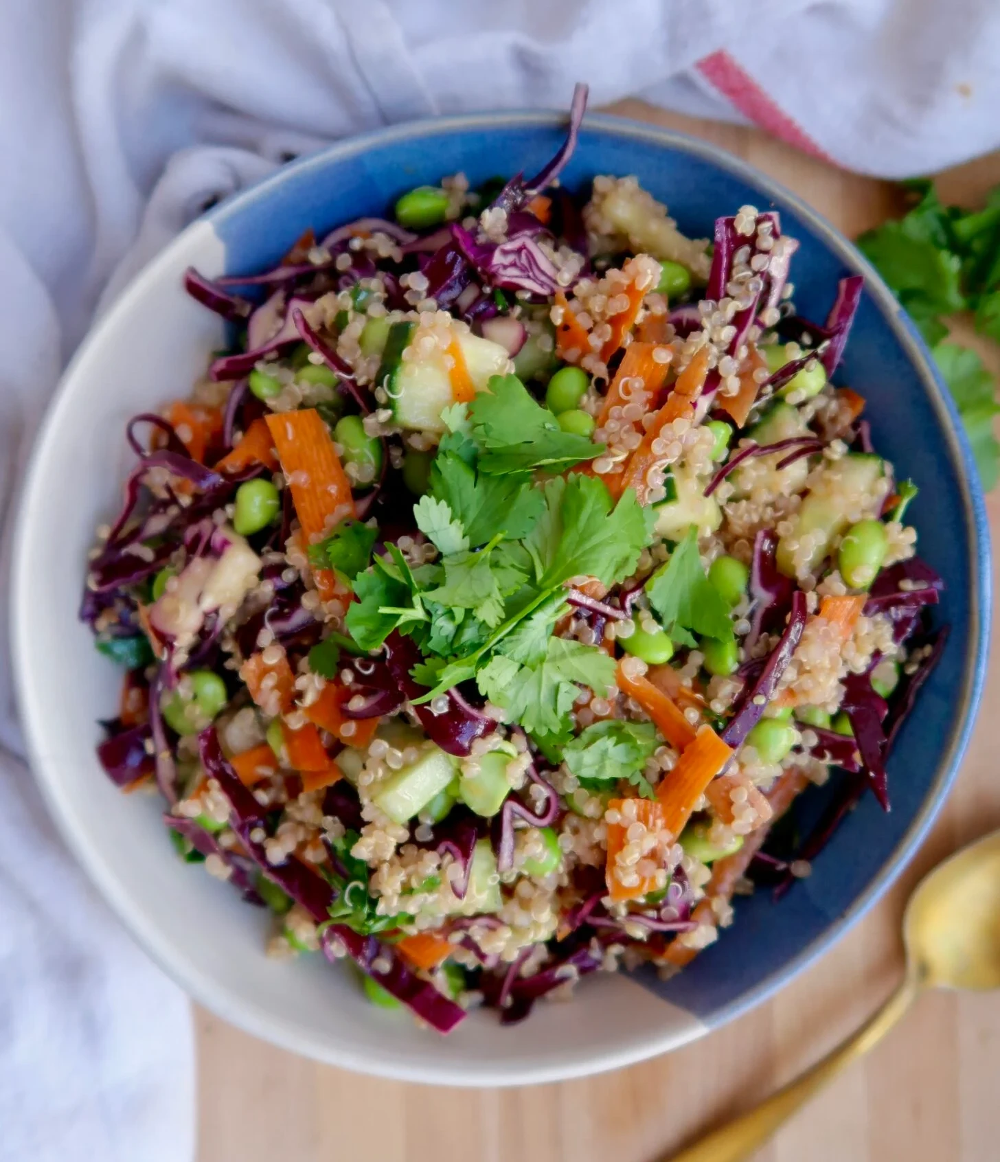 Quinoa and Edamame Salad