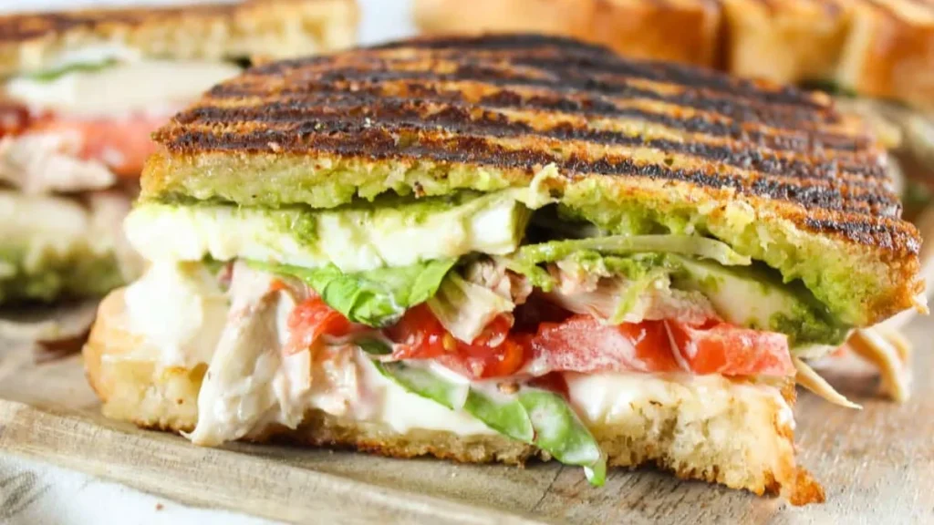 Easy Turkey Pesto Paninis