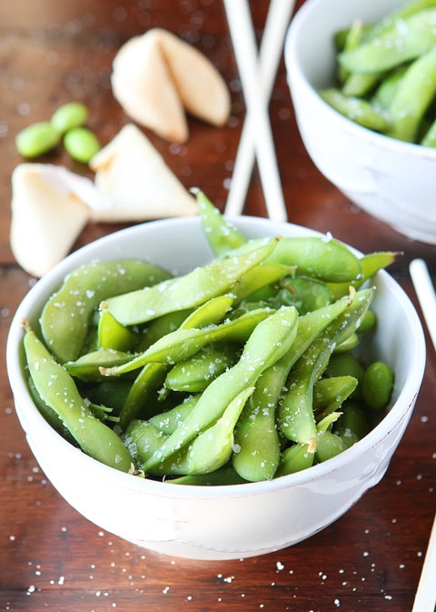Edamame with Sea Salt