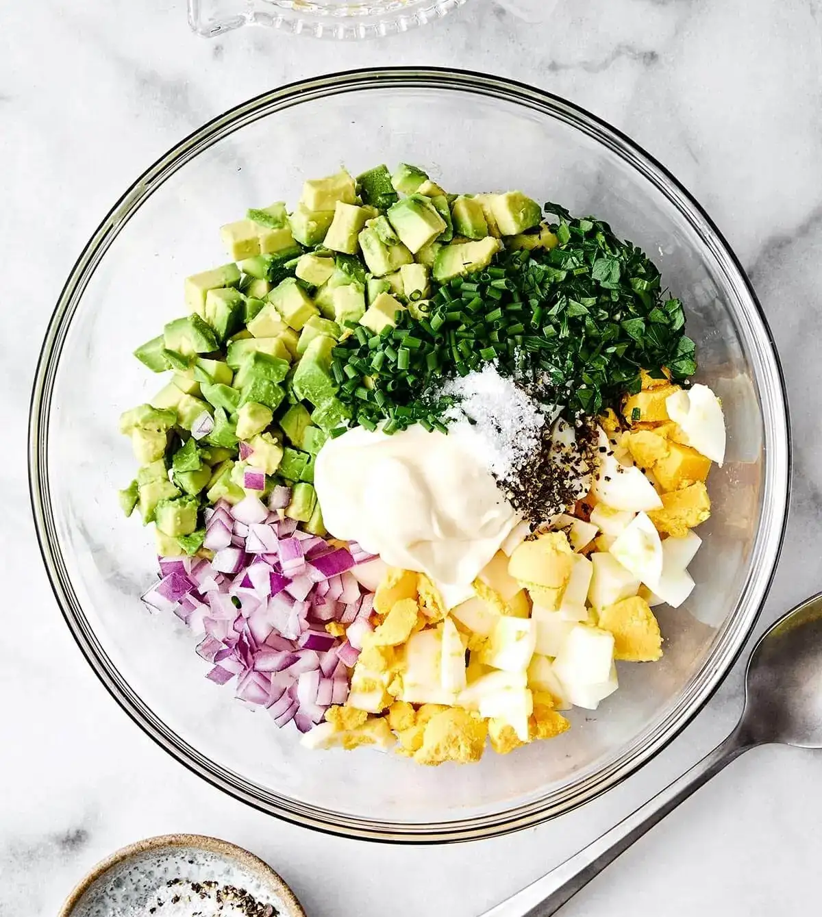 Egg and Avocado Breakfast Salad
