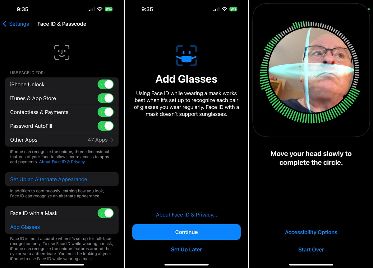 Face ID and Passkey Integration is Flawless