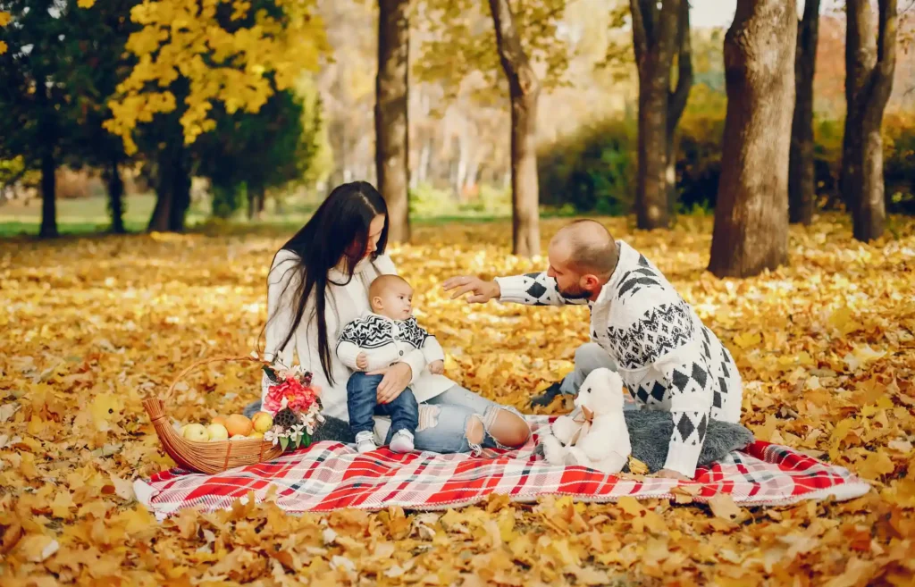 Fall Picnic Family Session
