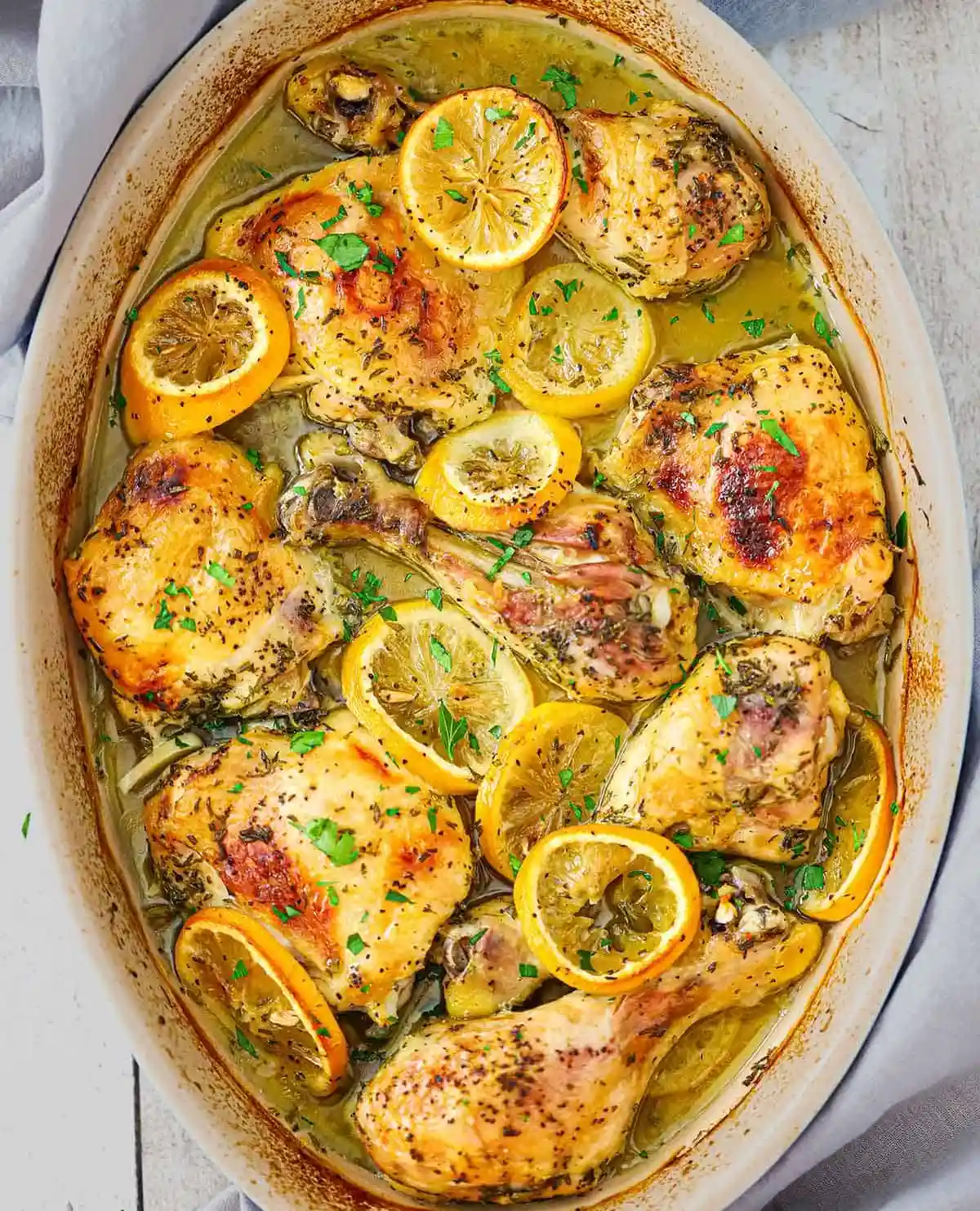 Fennel Roasted Chicken Thighs