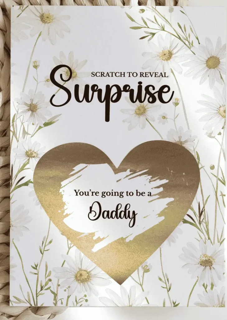 Floral Scratch Reveal