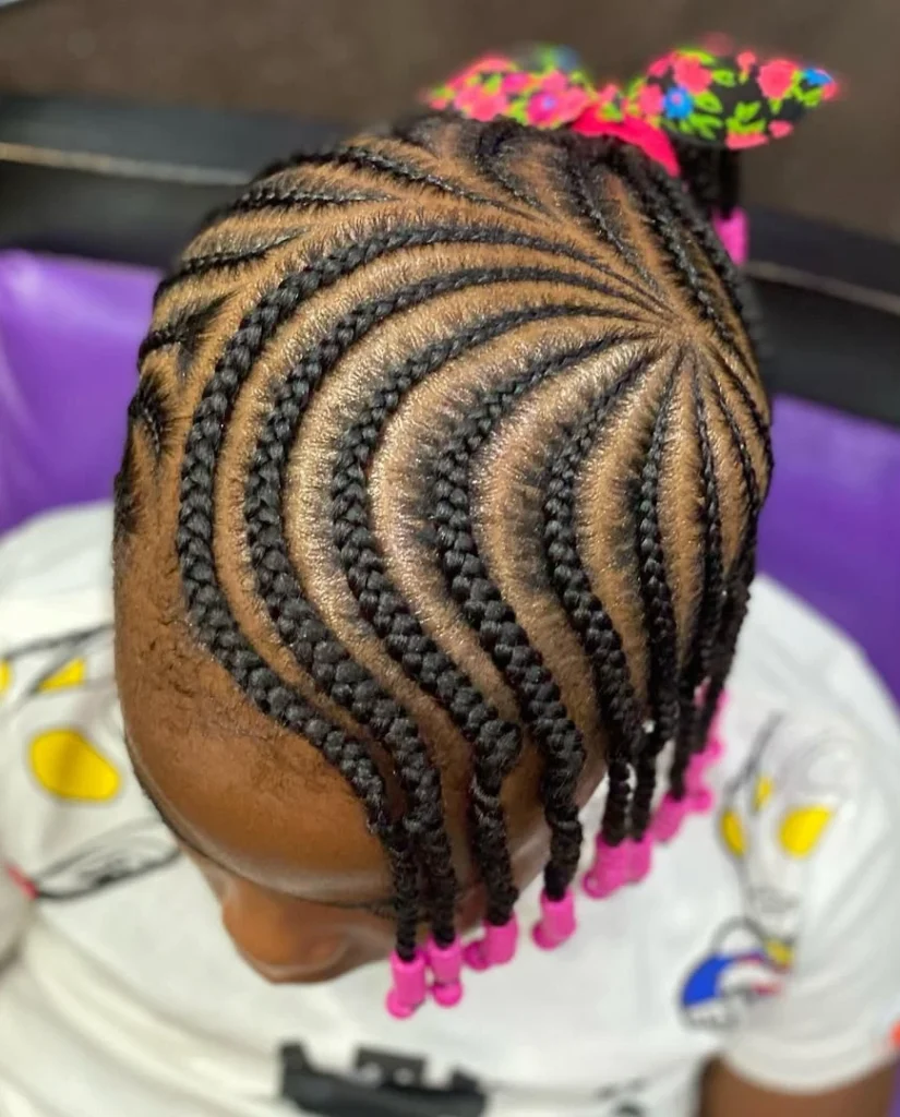 Flowing Wave Cornrows