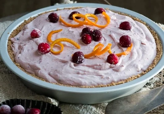 Fluffy Cranberry Pie