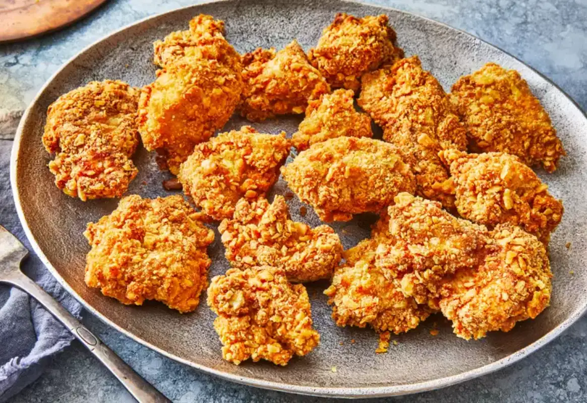 Fried Turkey Nuggets