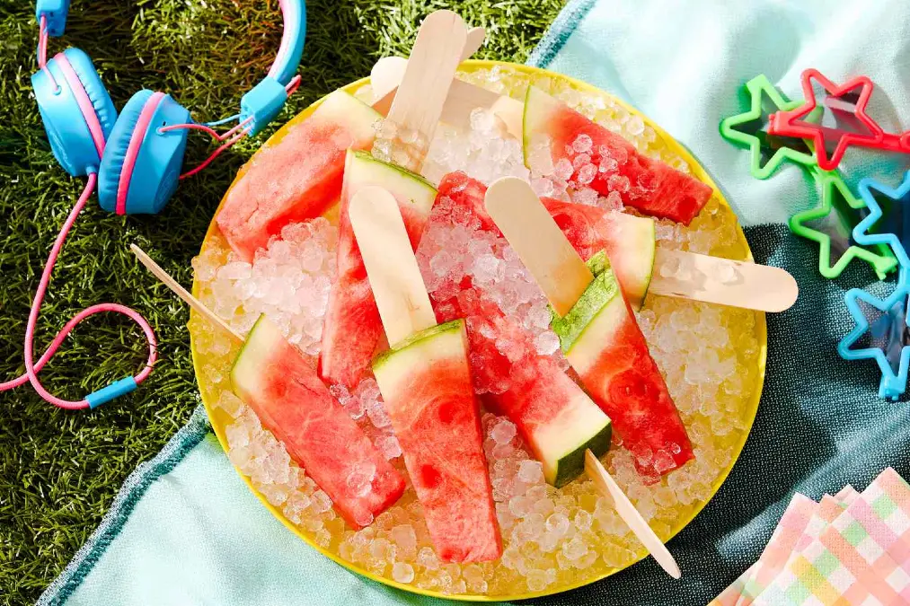 Frozen Watermelon Pops