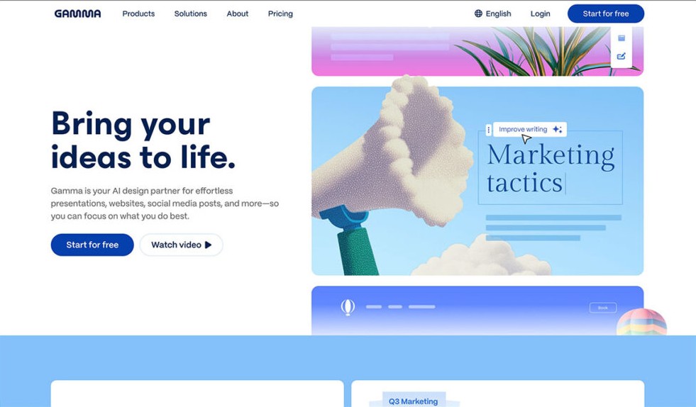 Gamma The Instant Presentation Designer