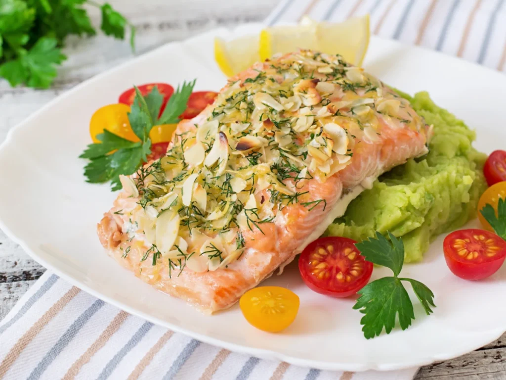 Garlic Butter Baked Salmon