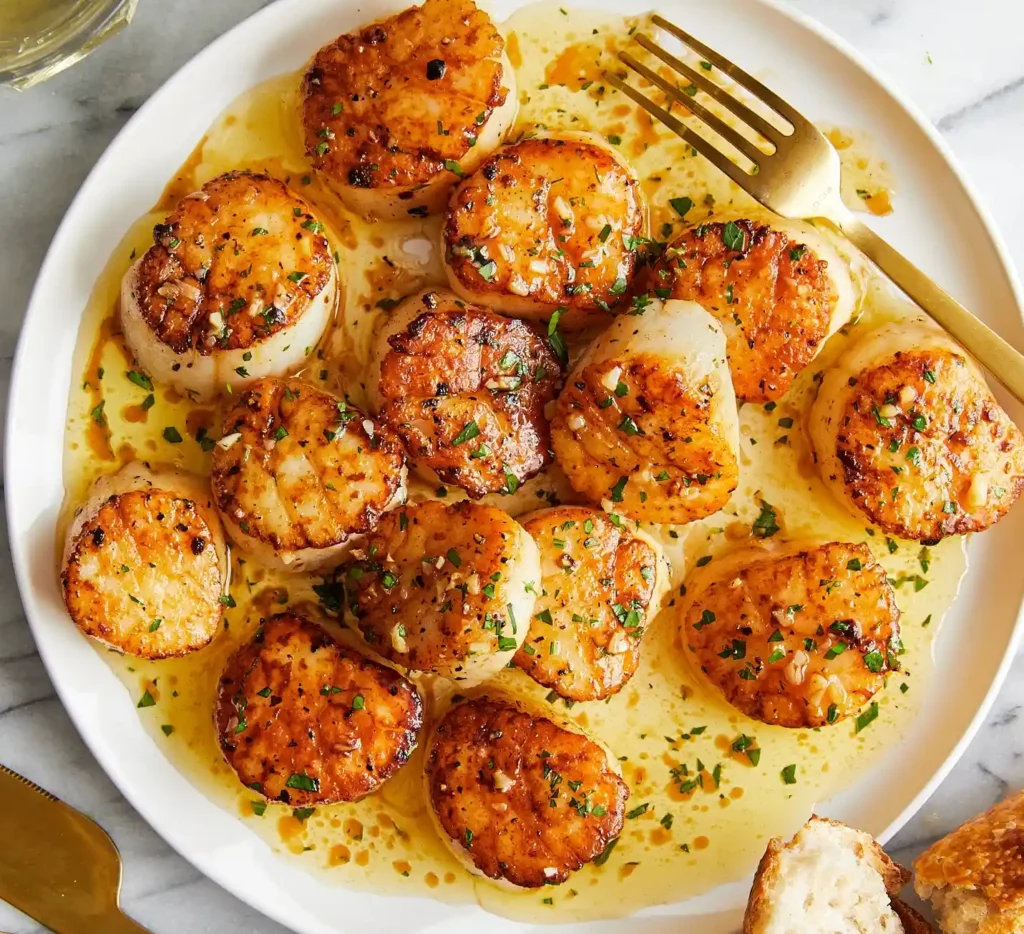 Garlic Butter Scallops