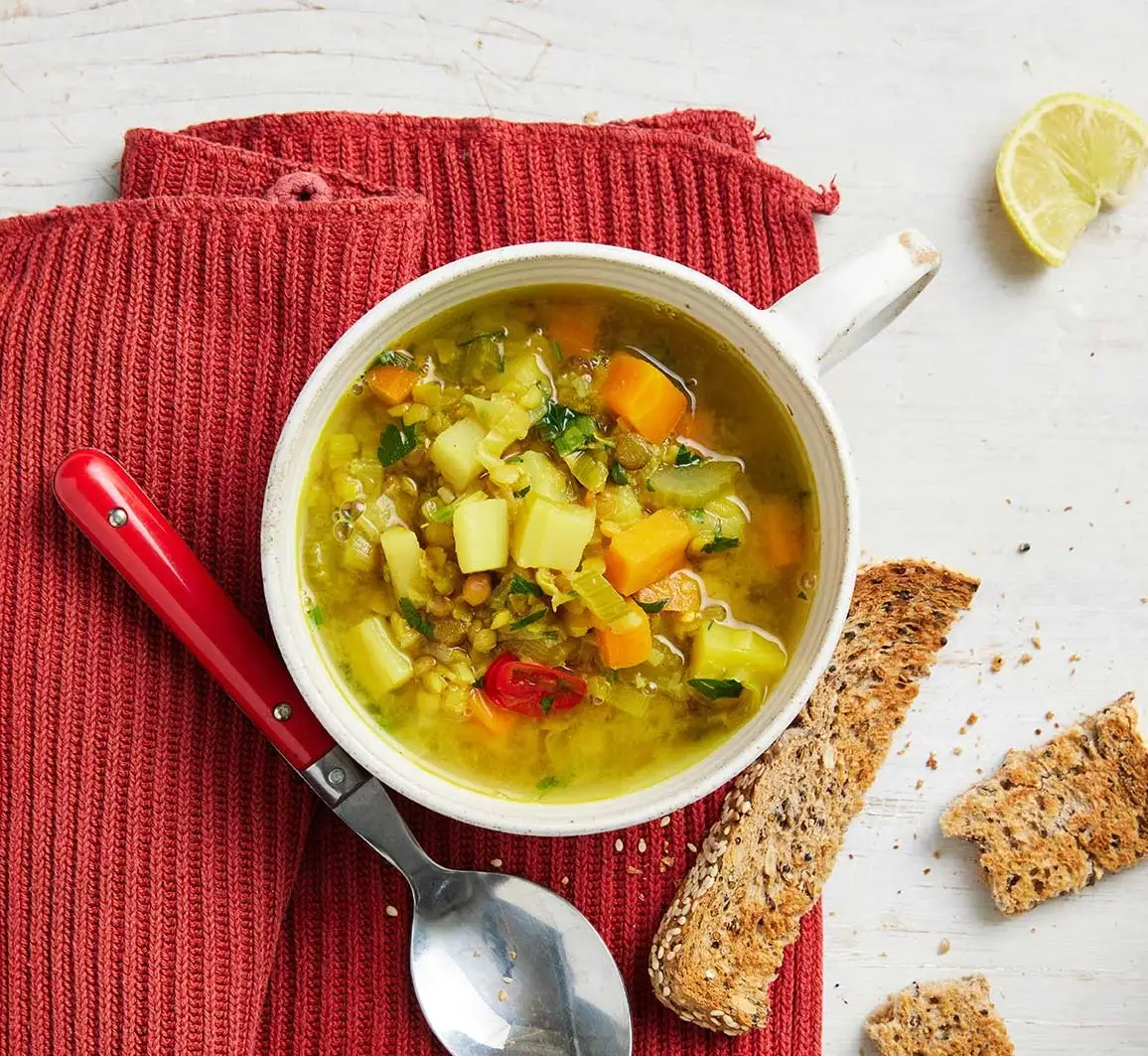 Ginger Turmeric Lentil Stew