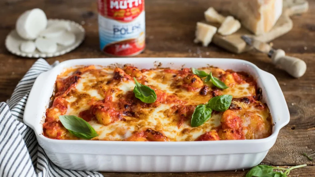 Gnocchi alla Sorrentina with Sausage