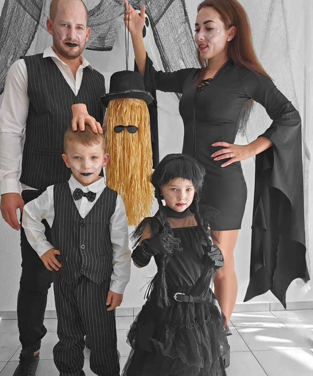 Gothic Elegance Family Costumes