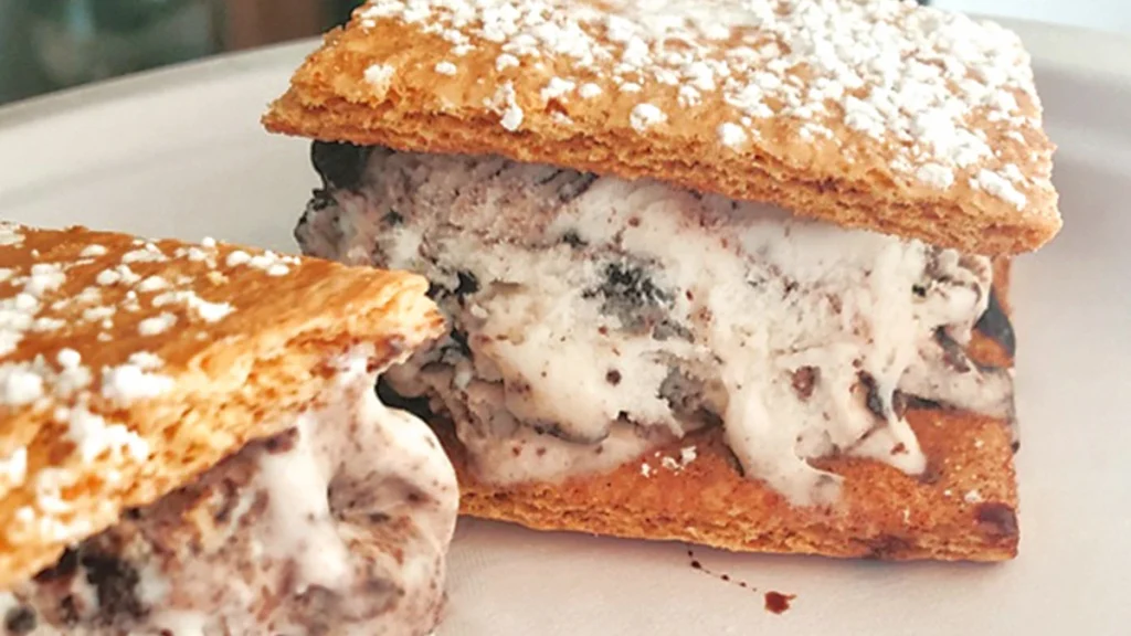 Graham Cracker Ice Cream Sandwiches