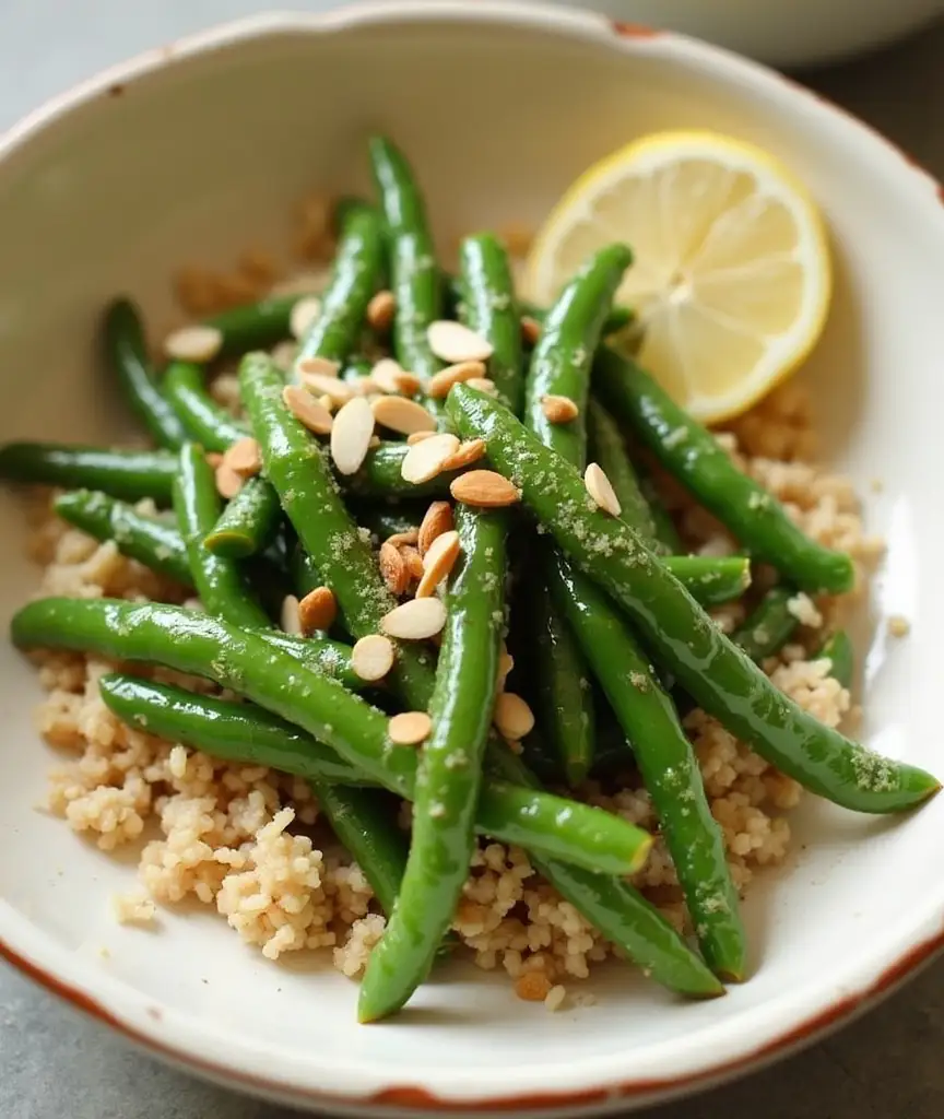 Green Bean Almondine