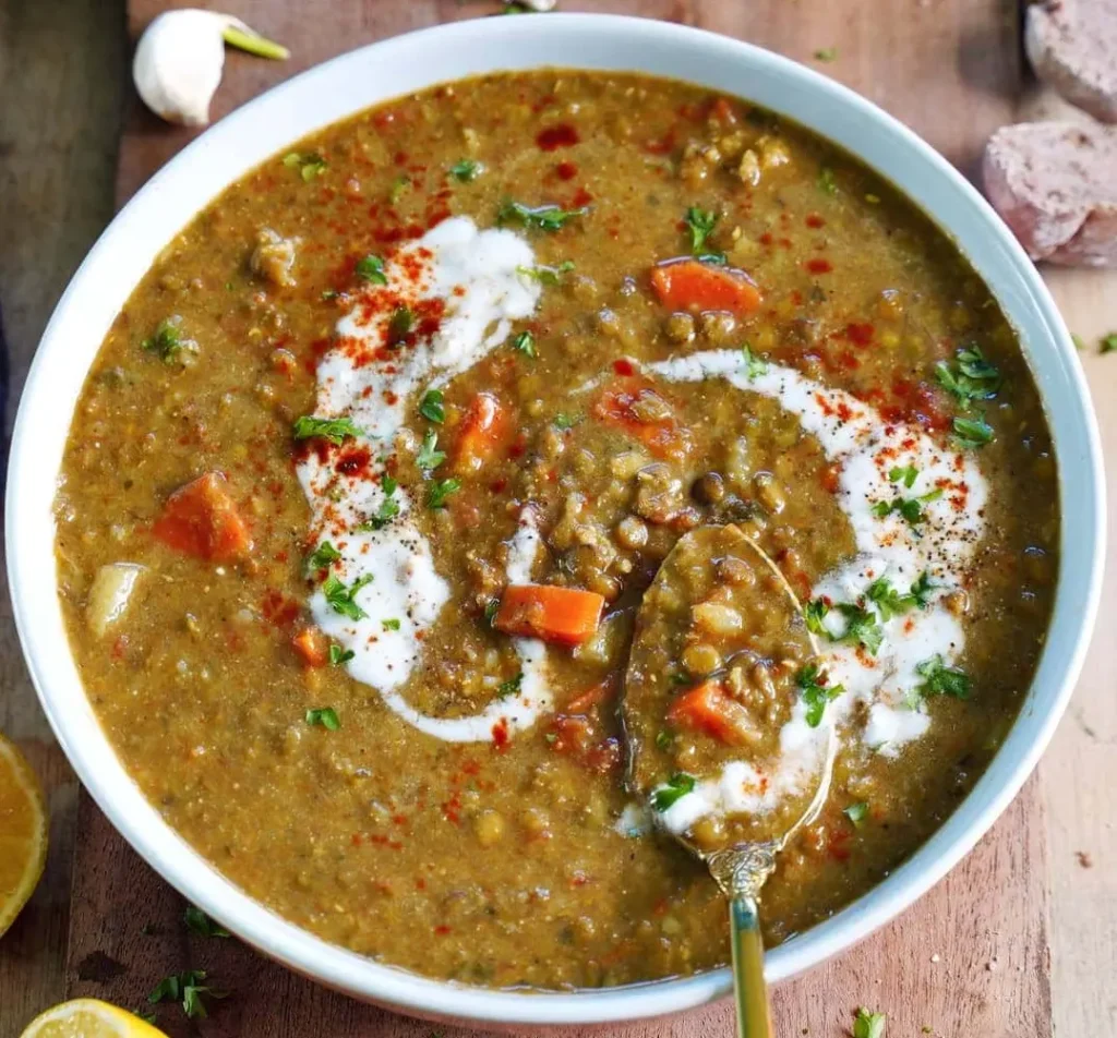 Green Lentil Soup