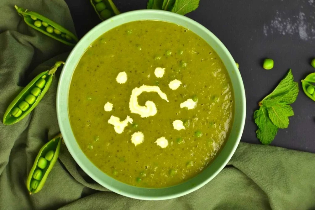 Green Pea and Mint Soup