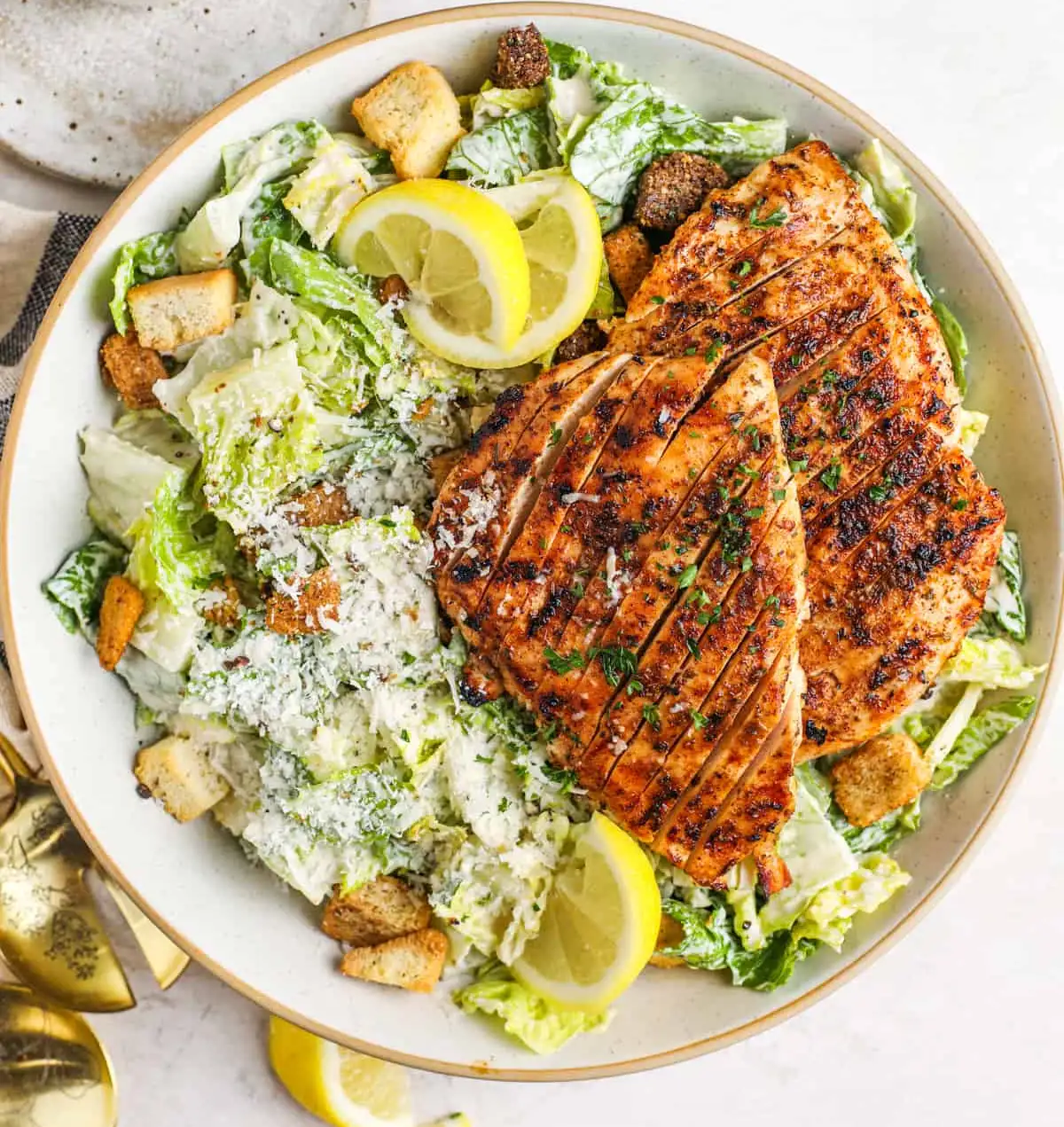 Grilled Chicken Caesar Salad