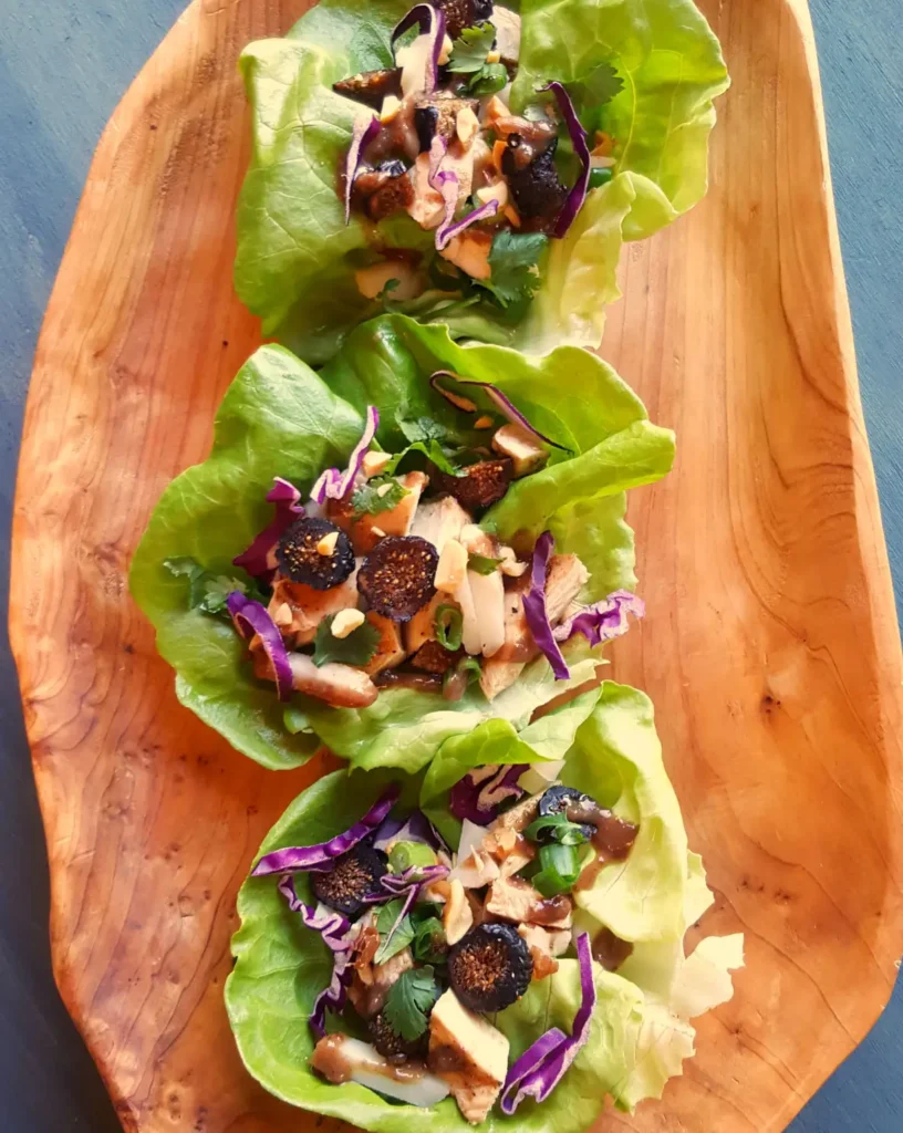 Grilled Chicken Lettuce Wraps