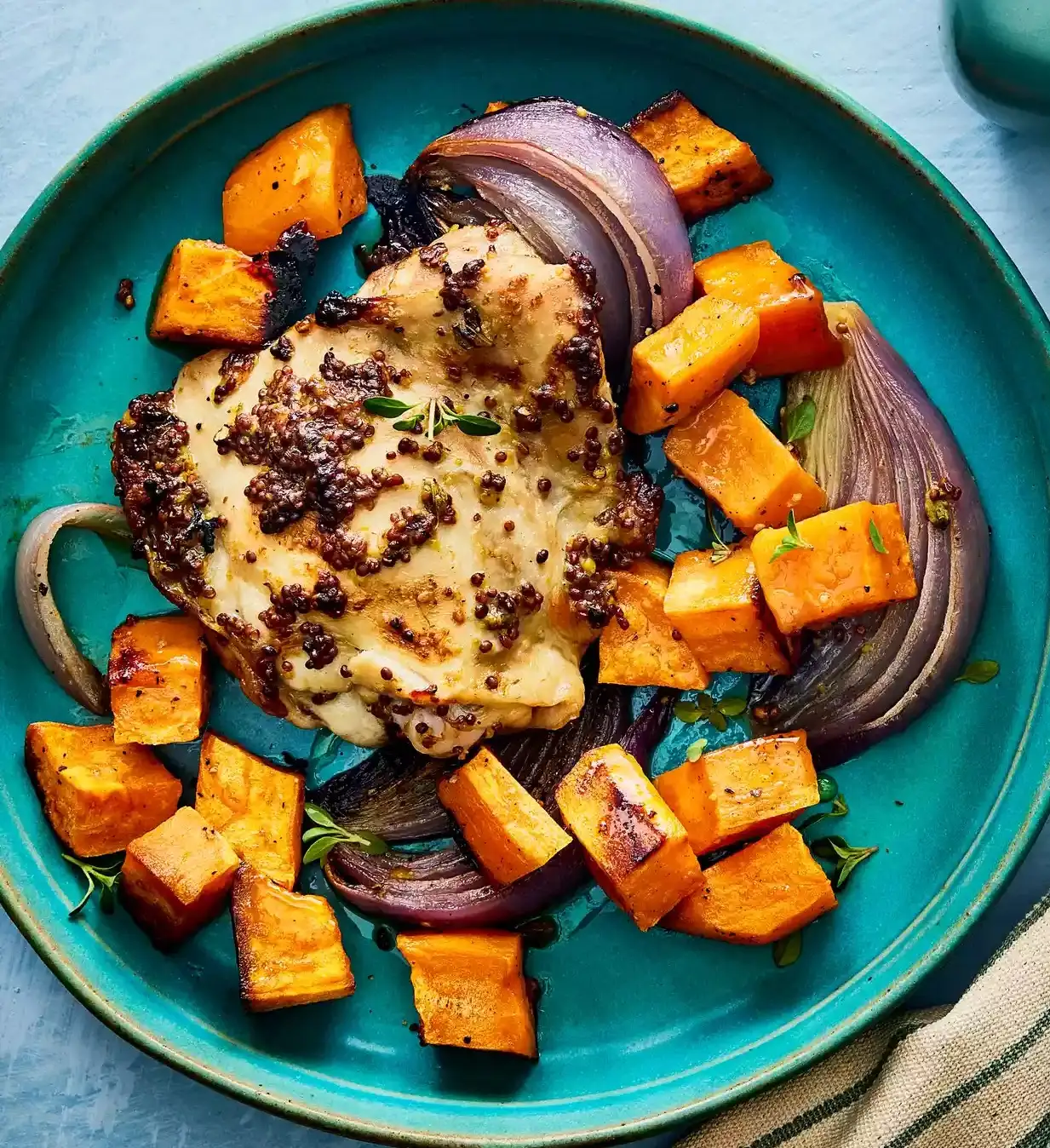 Grilled Chicken and Sweet Potato