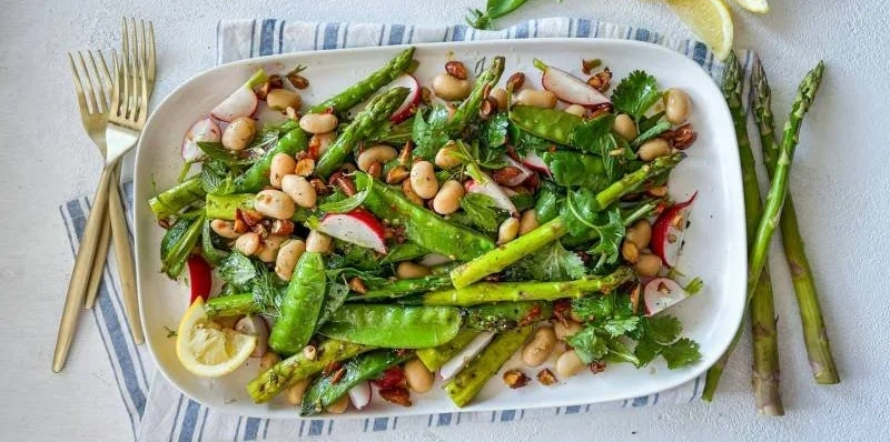 Grilled Steak Asparagus Salad