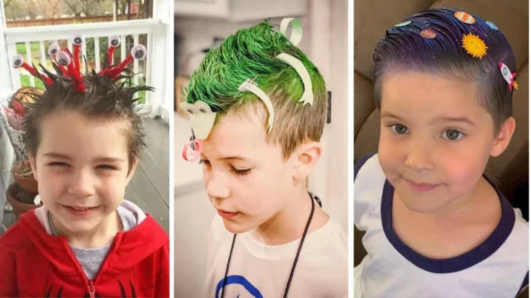 31 Last Minute Crazy Hair Day Ideas For Boys