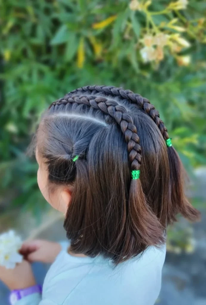 Half-Up Braided Crown