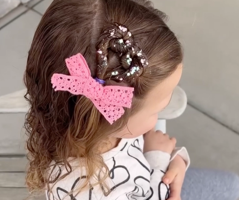 Half-Up Twisted Crown