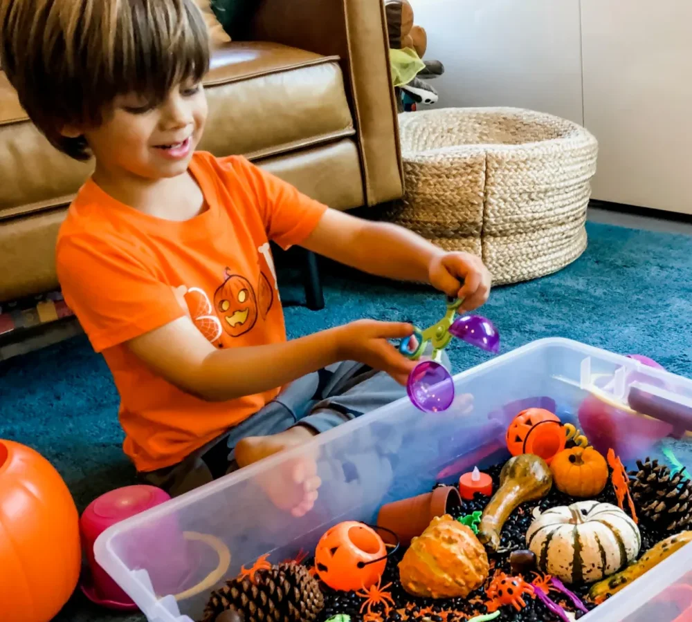 Halloween Sensory Autumn Fun